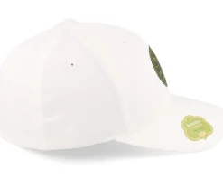 Flexfit-Wild Spirit Logo Basic Mountain Organic Flexfit - White