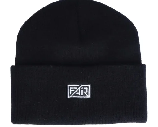 Cuff Beanies-Fair Logo Black Cuff -