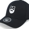 Flexfit-Bearded Man Logo Black Flexfit -