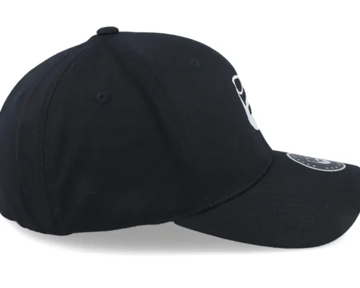 Flexfit-Bearded Man Logo Black Flexfit -