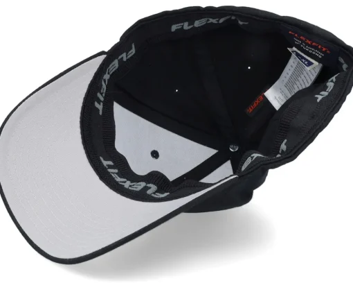 Flexfit-Bearded Man Logo Black Flexfit -