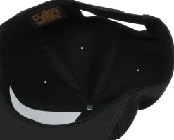 Snapback-GUNS n SKULLS Logo Black Snapback -