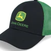 Trucker-John Deere Logo Black/Green Trucker -