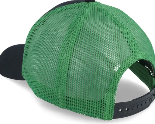 Trucker-John Deere Logo Black/Green Trucker -