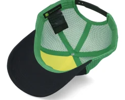 Trucker-John Deere Logo Black/Green Trucker -