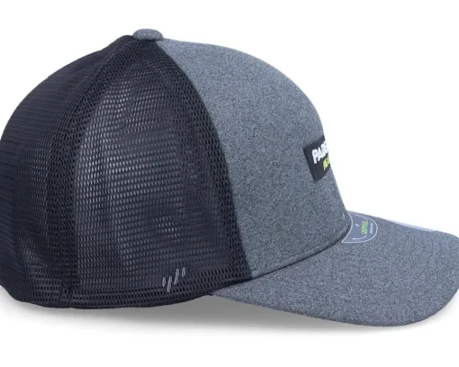 Flexfit | Sport-Padelville Logo Box Unipanel Mesh Dark Grey/Black Flexfit -