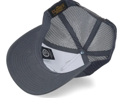 Best CTH Ericson Logo Cap Charcoal Trucker -