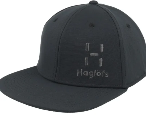 Outdoor-Haglöfs Logo Cap True Black Fitted -