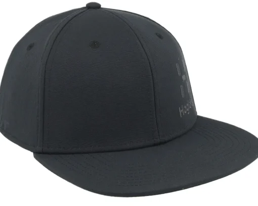 Outdoor-Haglöfs Logo Cap True Black Fitted -