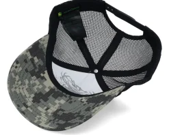 Best John Deere Logo Digital Camo/Black Trucker -