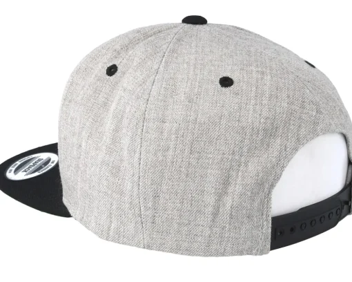 Best Tattoo Collective Logo Heather Grey/Black Snapback -