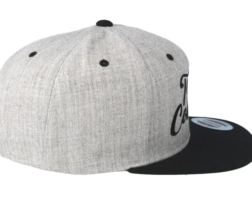 Best Tattoo Collective Logo Heather Grey/Black Snapback -
