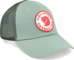 Trucker-Fjällräven 1960 Logo Långtradarkeps Patina Trucker - Green