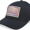 Flexfit-Bearded Man Logo Patch Red/Blue Black Flexfit -