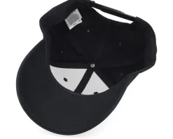 Skate-Vans Logo Structured Jockey Black Adjustable -