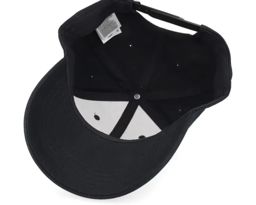 Skate-Vans Logo Structured Jockey Black Adjustable -