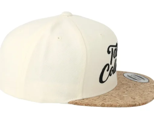 Snapback-Tattoo Collective Logo White/Cork Snapback -