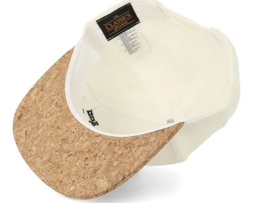 Snapback-Tattoo Collective Logo White/Cork Snapback -