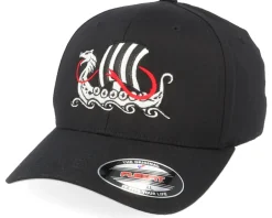 Flexfit-Vikings Long Ship Black Flexfit -