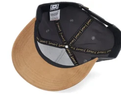 Trucker-Capslab Looney Tunes Bugs & Daffy Grey/Black/Brown A-Frame Trucker -