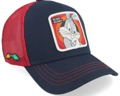 Trucker-Capslab Looney Tunes Bugs Bunny /Red Trucker - Black