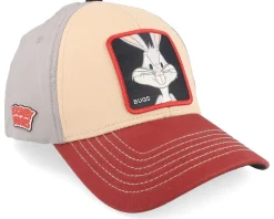 Online Capslab Looney Tunes Bugs Bunny Beige/Red/Grey Adjustable -