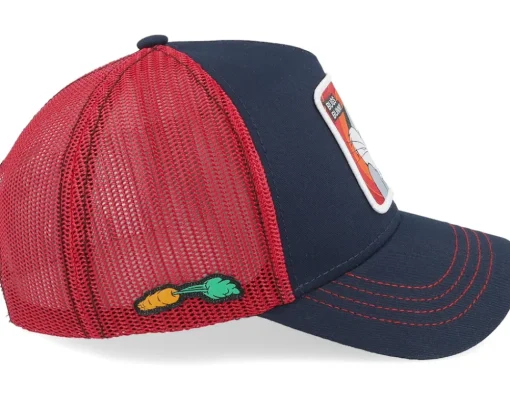 Trucker-Capslab Looney Tunes Bugs Bunny /Red Trucker - Black