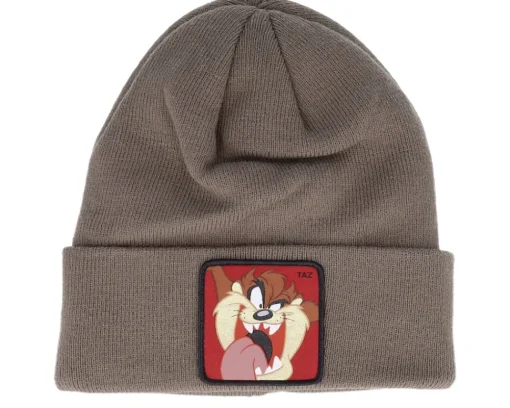 Cuff Beanies-Capslab Looney Tunes Bugs Bunny Black/Green/White/Brown Cuff - Black, Green