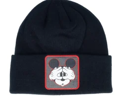 Cuff Beanies-Capslab Looney Tunes Bugs Bunny Black/Green/White/Brown Cuff - Black, Green