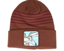 Cuff Beanies-Capslab Looney Tunes Bugs Bunny Black/Green/White/Brown Cuff - Black, Green