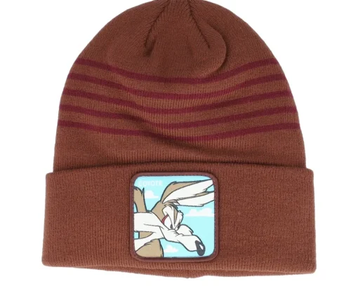 Cuff Beanies-Capslab Looney Tunes Bugs Bunny Black/Green/White/Brown Cuff - Black, Green