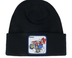 Cuff Beanies-Capslab Looney Tunes Bugs Bunny Black/Green/White/Brown Cuff - Black, Green