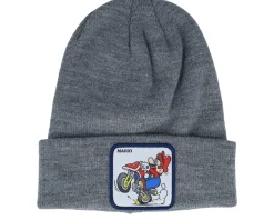 Cuff Beanies-Capslab Looney Tunes Bugs Bunny Black/Green/White/Brown Cuff - Black, Green