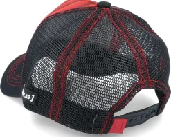 Trucker-Capslab Looney Tunes Bugs Bunny /Black Trucker - Red