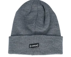 Cuff Beanies-Capslab Looney Tunes Coyote Cuff - Grey