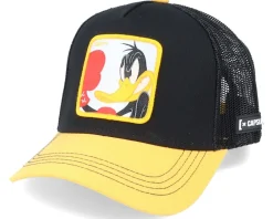 Trucker-Capslab Looney Tunes Daffy Duck /Yellow Trucker - Black