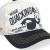 Trucker-Capslab Looney Tunes Daffy Duck Print/Black Trucker - White