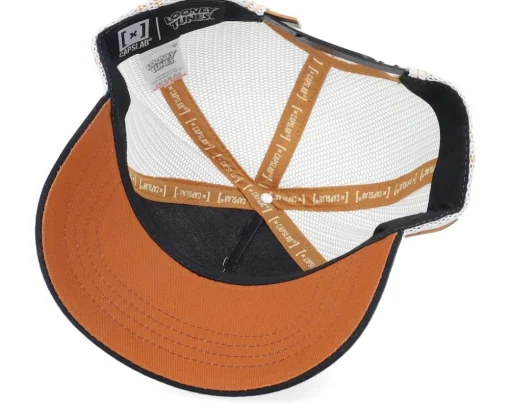 Trucker-Capslab Looney Tunes Daffy Duck Print/Black Trucker - White