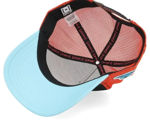 Trucker-Capslab Looney Tunes Martian Burgundy/Black/Blue A-Frame Trucker -