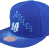Snapback-Mitchell & Ness Los Angeles Angels Re-take Hwc Snapback - Blue