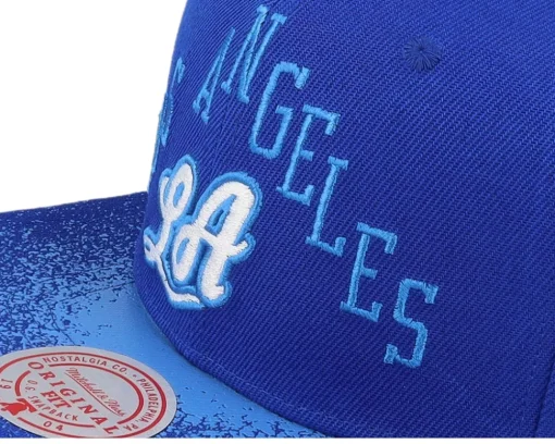 Snapback-Mitchell & Ness Los Angeles Angels Re-take Hwc Snapback - Blue