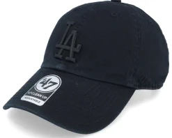 Hot 47 Brand Los Angeles Dodgers 47 Clean Up Black Adjustable -