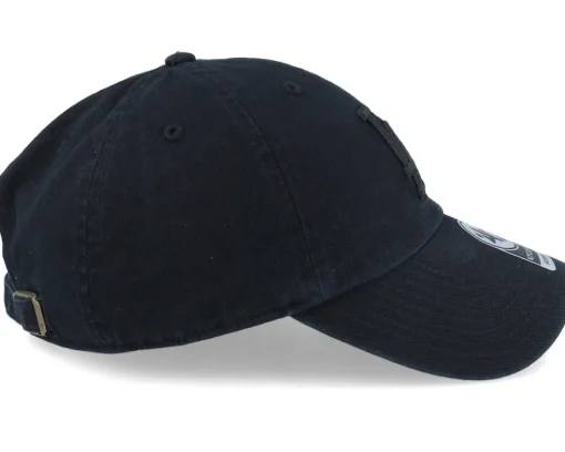 Hot 47 Brand Los Angeles Dodgers 47 Clean Up Black Adjustable -