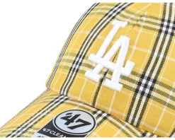 Outlet 47 Brand Los Angeles Dodgers Buggin Clean Up Honey Dad Cap - Yellow