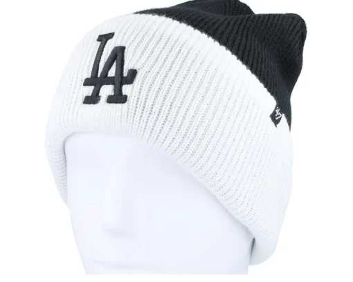 Cuff Beanies-47 Brand Los Angeles Dodgers Campus 47 Knit Beanie Cuff - Black