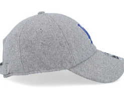 Outlet 47 Brand Los Angeles Dodgers Chain Stitch Clean Up Grey Dad Cap -
