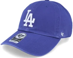 Dad Cap-47 Brand Los Angeles Dodgers Clean Up Royal Blue/White Dad Cap -