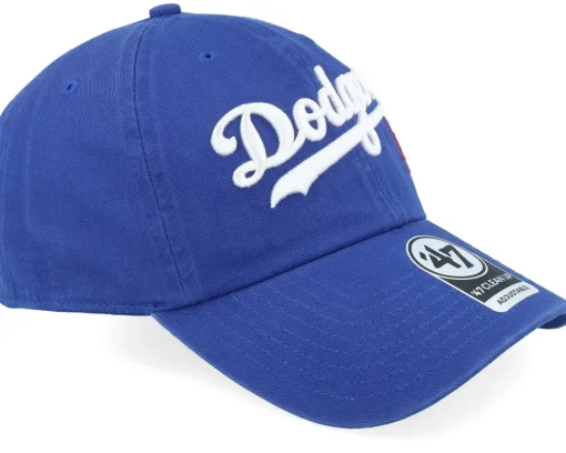 Outlet 47 Brand Los Angeles Dodgers MLB 47 Clean Up Cap Royal Dad Cap -