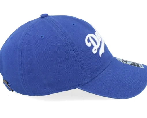 Outlet 47 Brand Los Angeles Dodgers MLB 47 Clean Up Cap Royal Dad Cap -