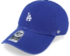 Dad Cap-47 Brand Los Angeles Dodgers MLB Base Runner Clean Up Khaki Dad Cap - Beige